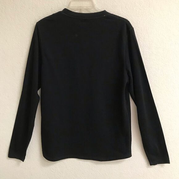 Omni-Wool base layer long sleeve black top L - Picture 2 of 6